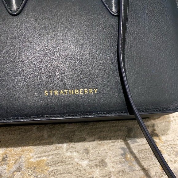 Strathberry Navy Tote bag - Picture 3 of 7